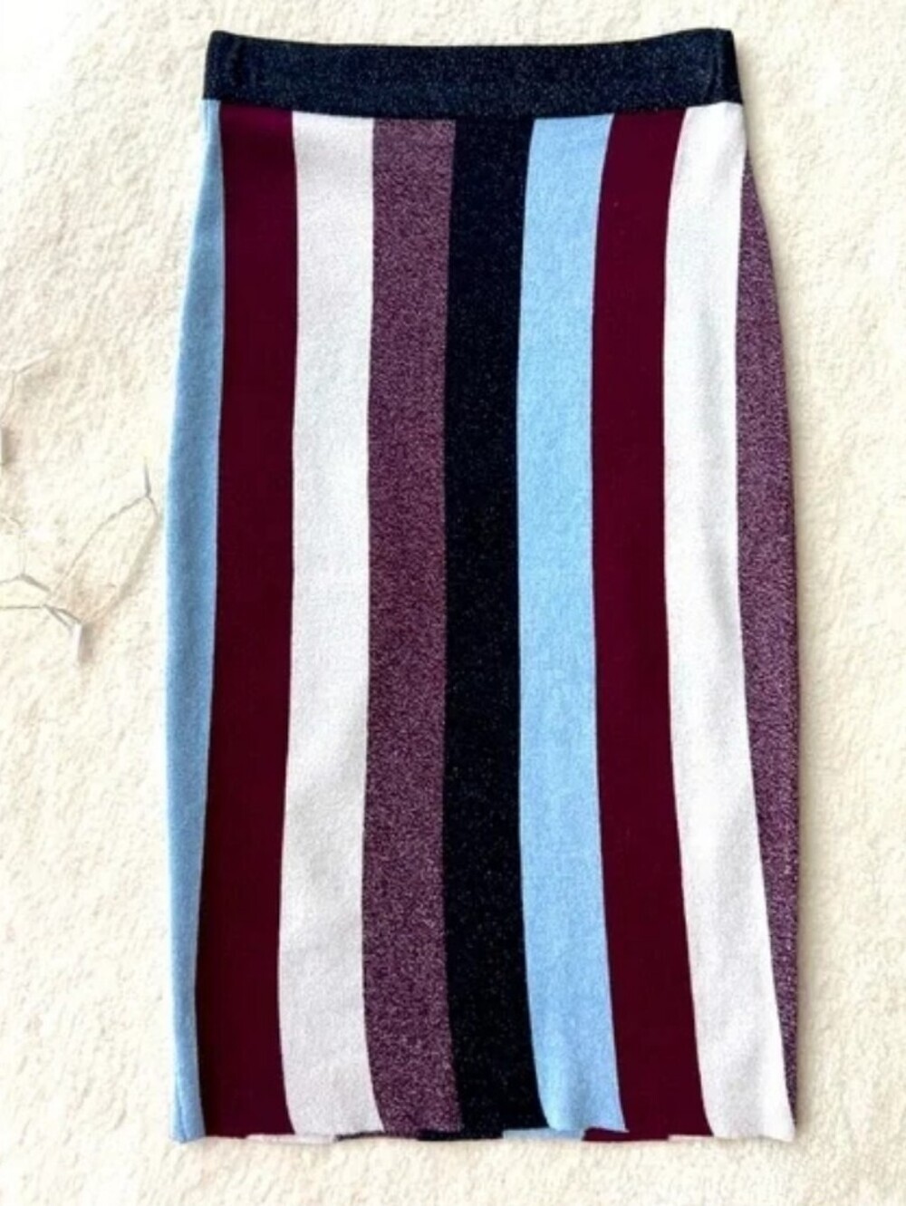INC Metallic Pencil Skirt NWT